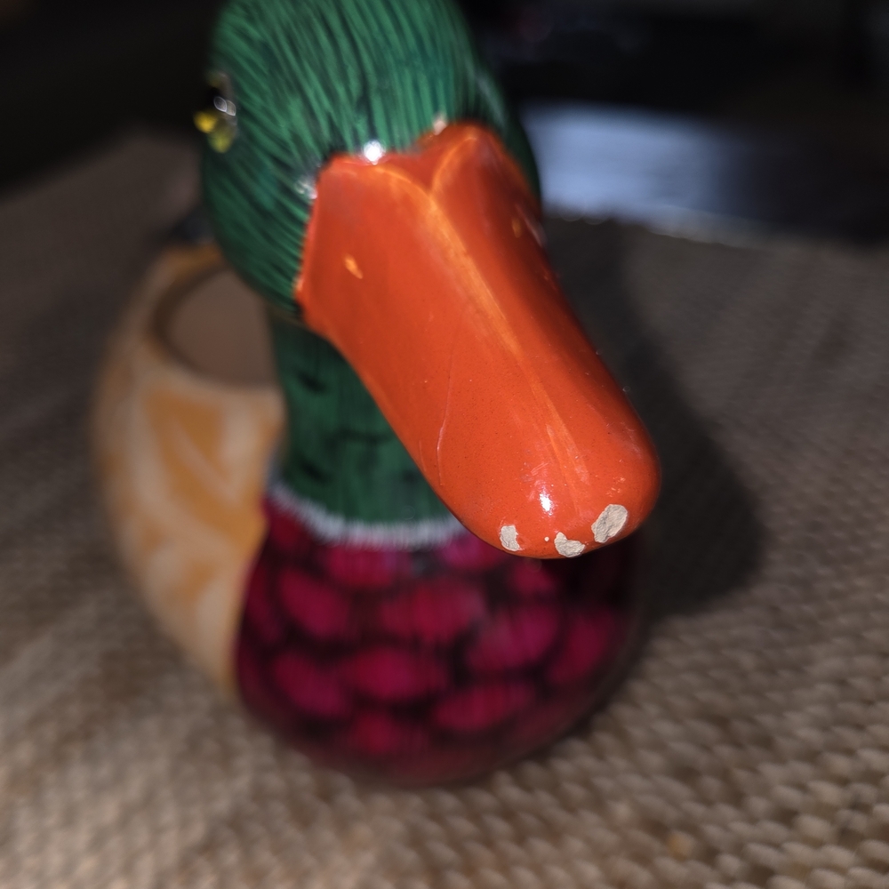Vibrant Duck-Shaped Planter. - Picture 2 of 14